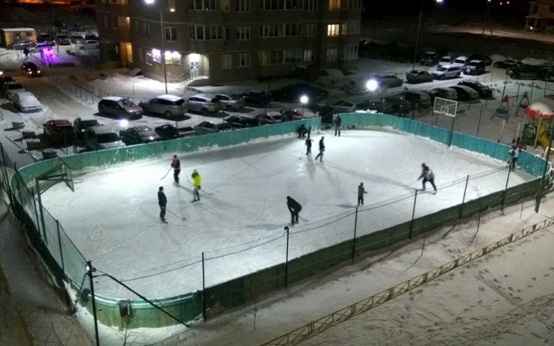 КАТОК В ЖК 